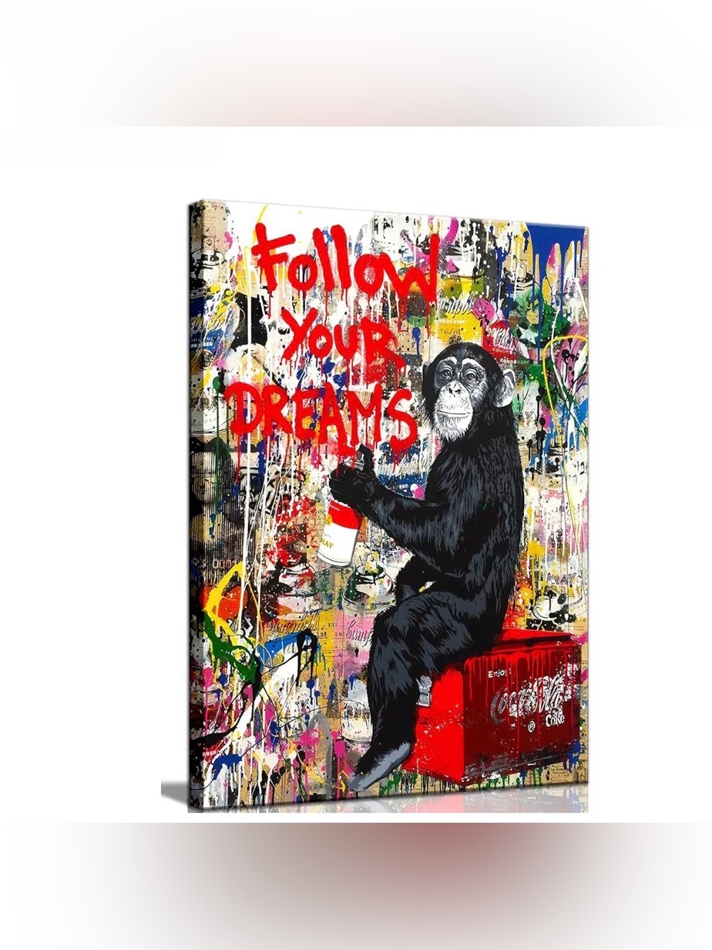 24” x 36” Large Canvas Wall Art Framed  "Follow Your Dreams"